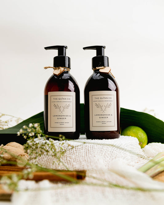 Lemongrass & Ginger Wash & Lotion Set