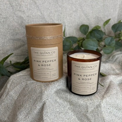 Pink Pepper & Rose Candle