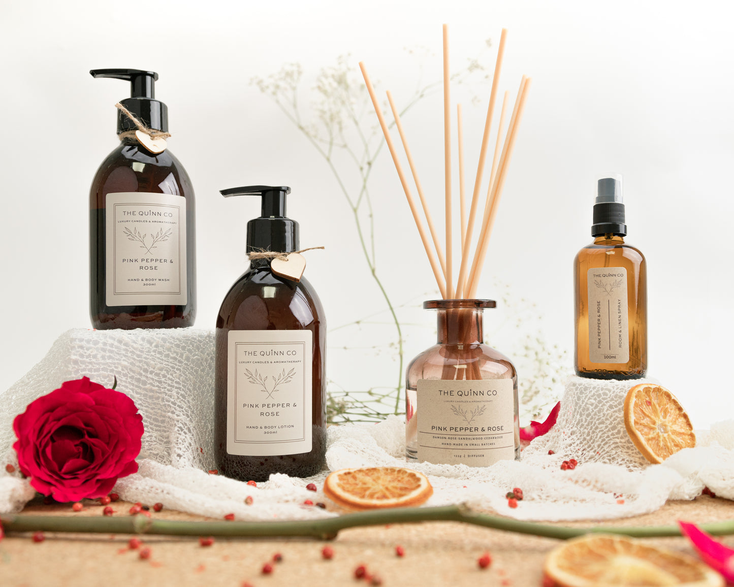 Pink Pepper & Rose Hand & Body Lotion