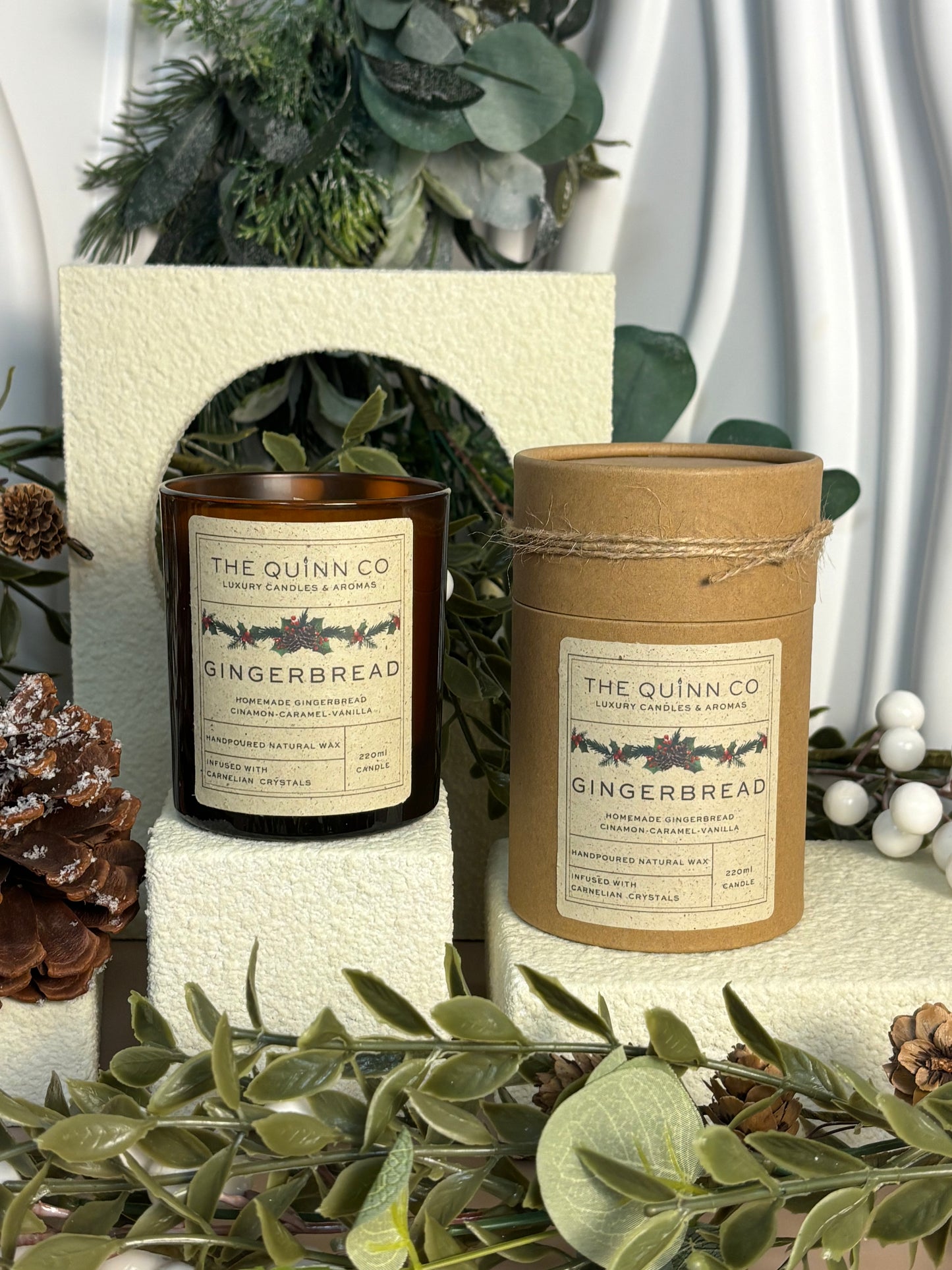 Gingerbread Candle