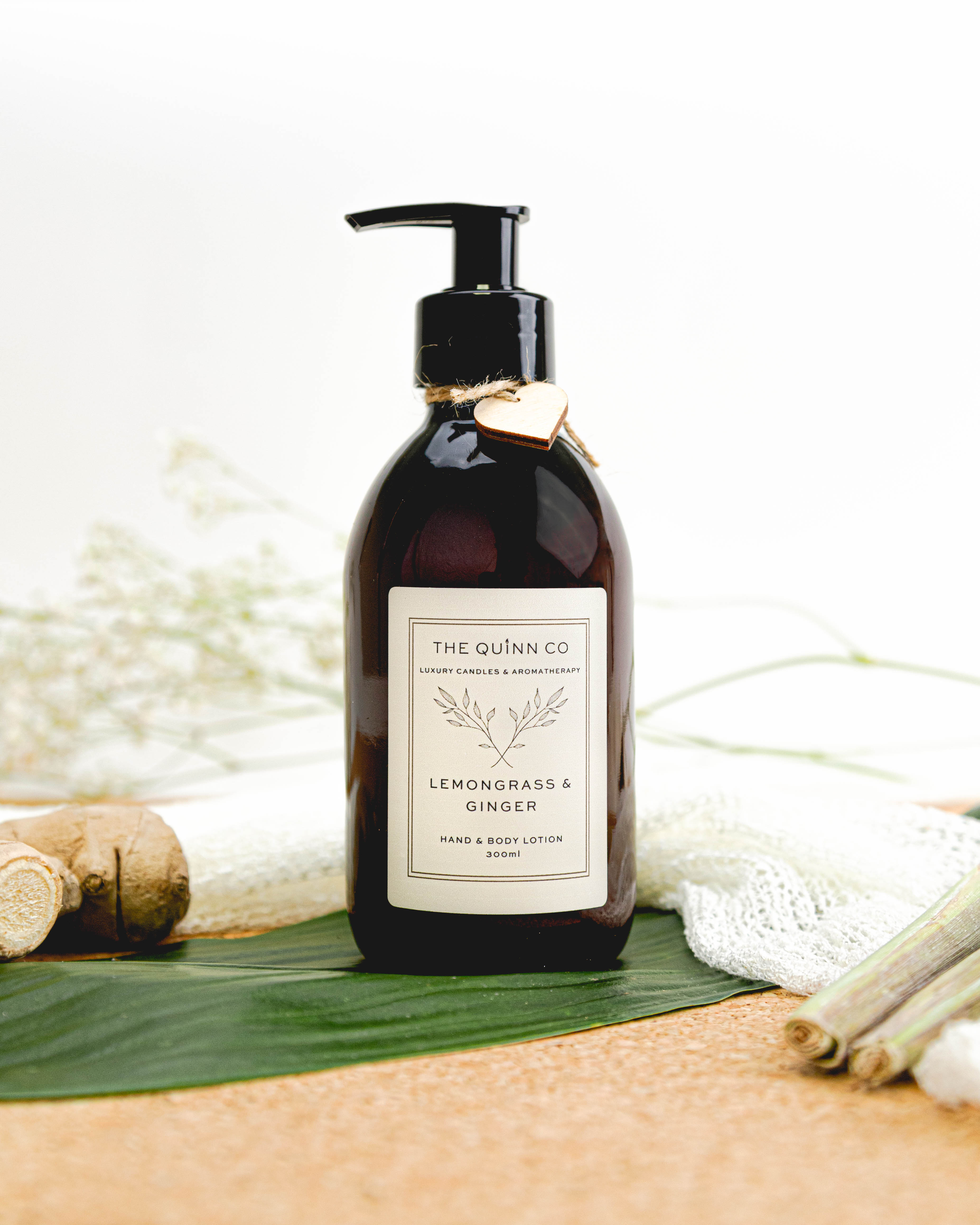 Ginger Hand Lemongrass & Ginger Hand & Body Lotion – The Quinn Co
